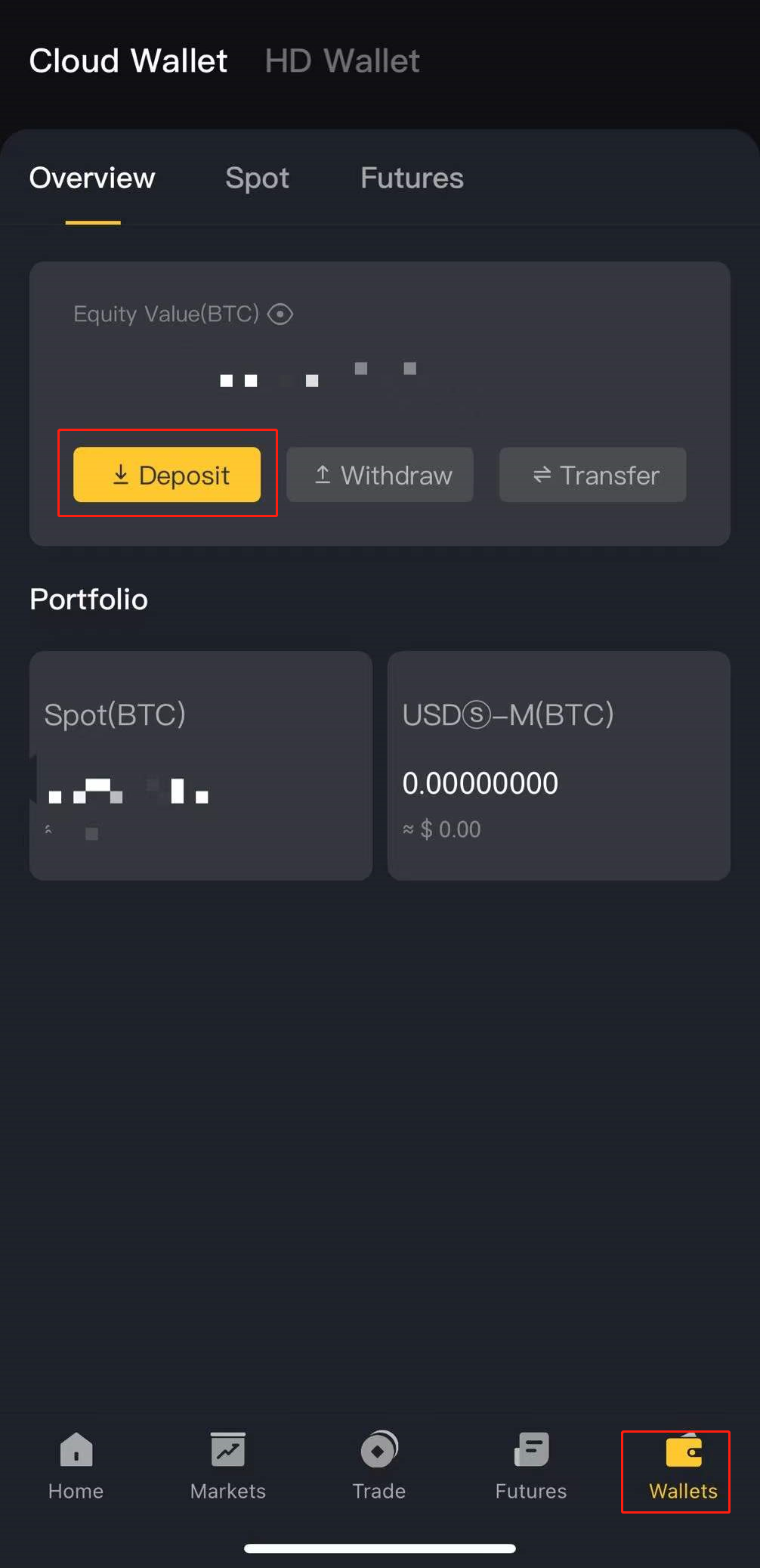 How to Deposit Crypto on the SuperEX App
